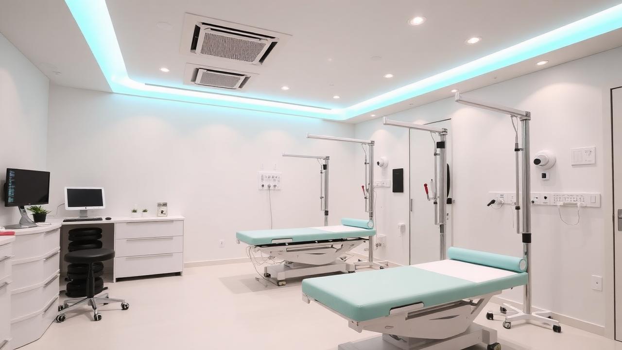 Physio and Rehab Clinic interior